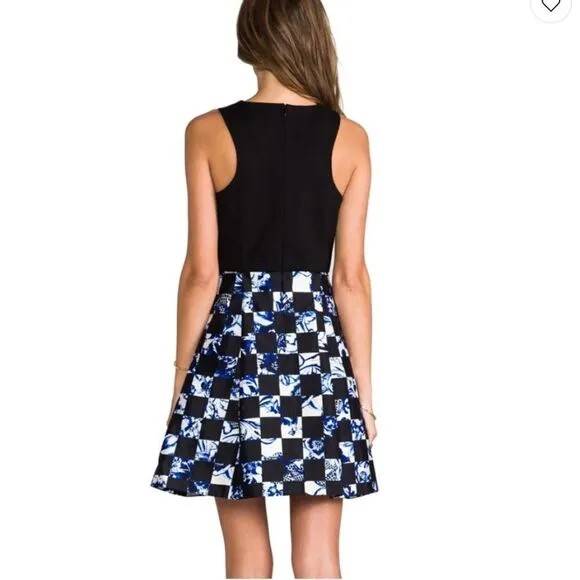 💜 Tibi Rococo Fit-and-Flare Dress