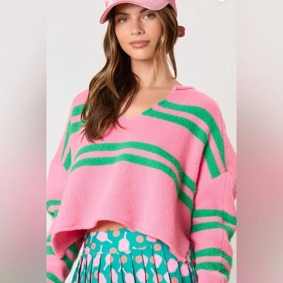 057. GREEN PICKLEBALL SKIRT WITH SHORTS