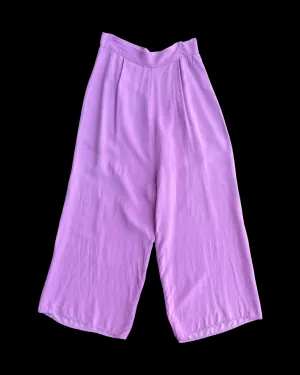 1940s Lilac Side Button Homemade Pants