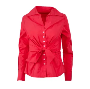 1953 Tie-Front Blouse