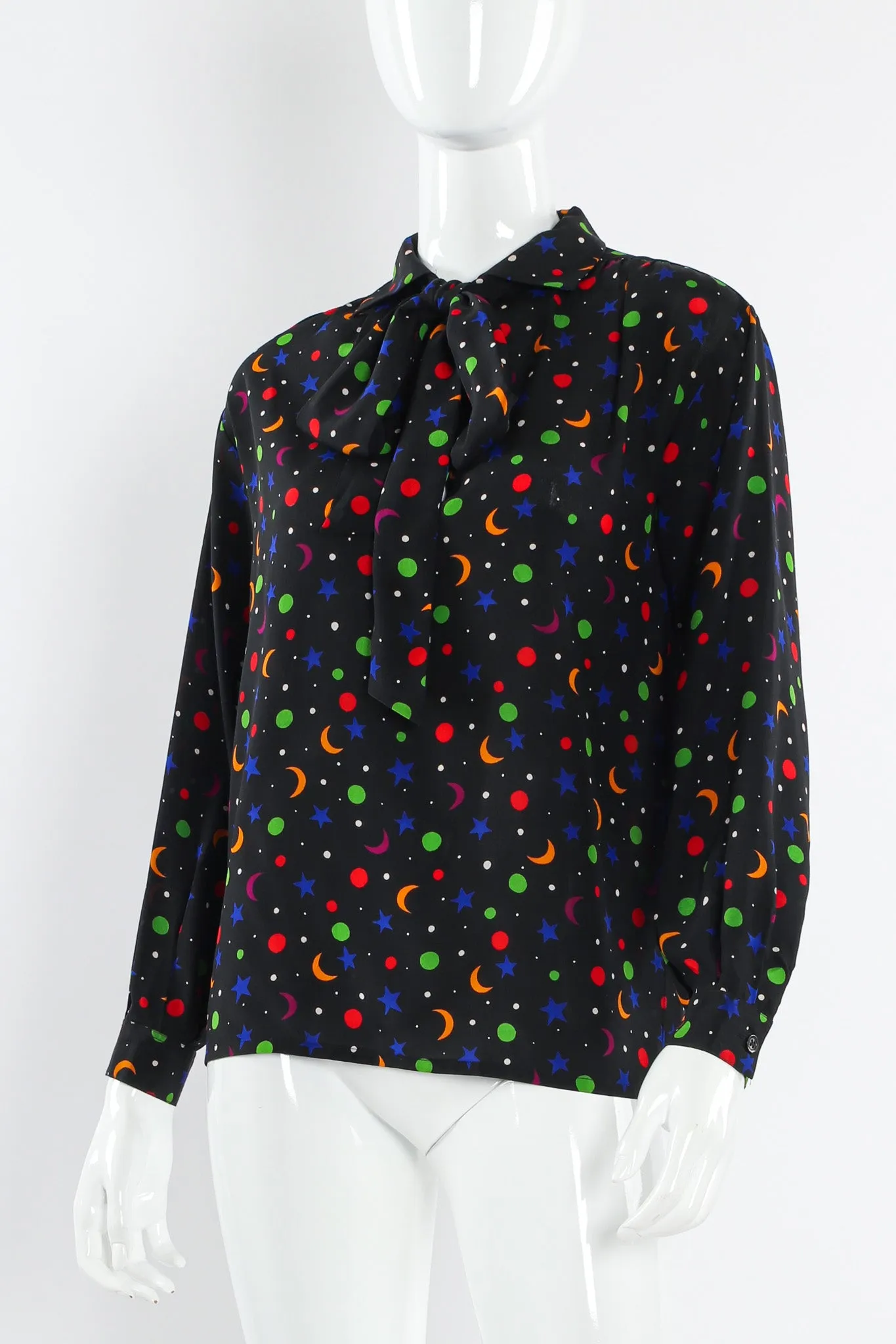 1979 S/S Rainbow Star Moon Blouse