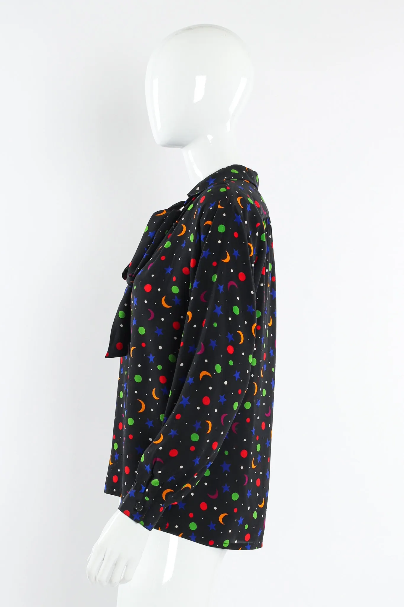 1979 S/S Rainbow Star Moon Blouse