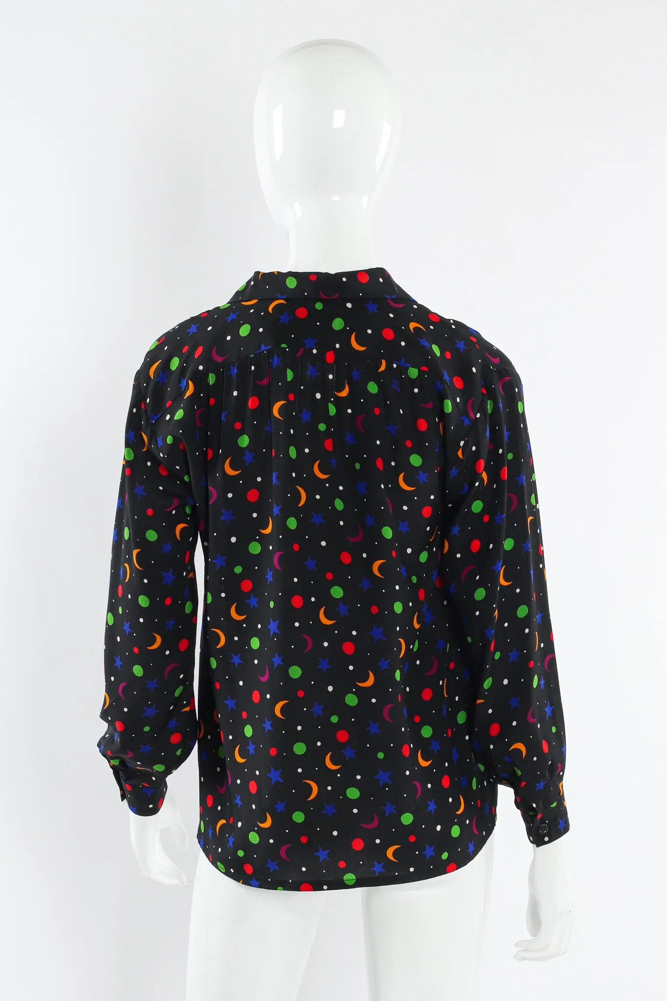 1979 S/S Rainbow Star Moon Blouse