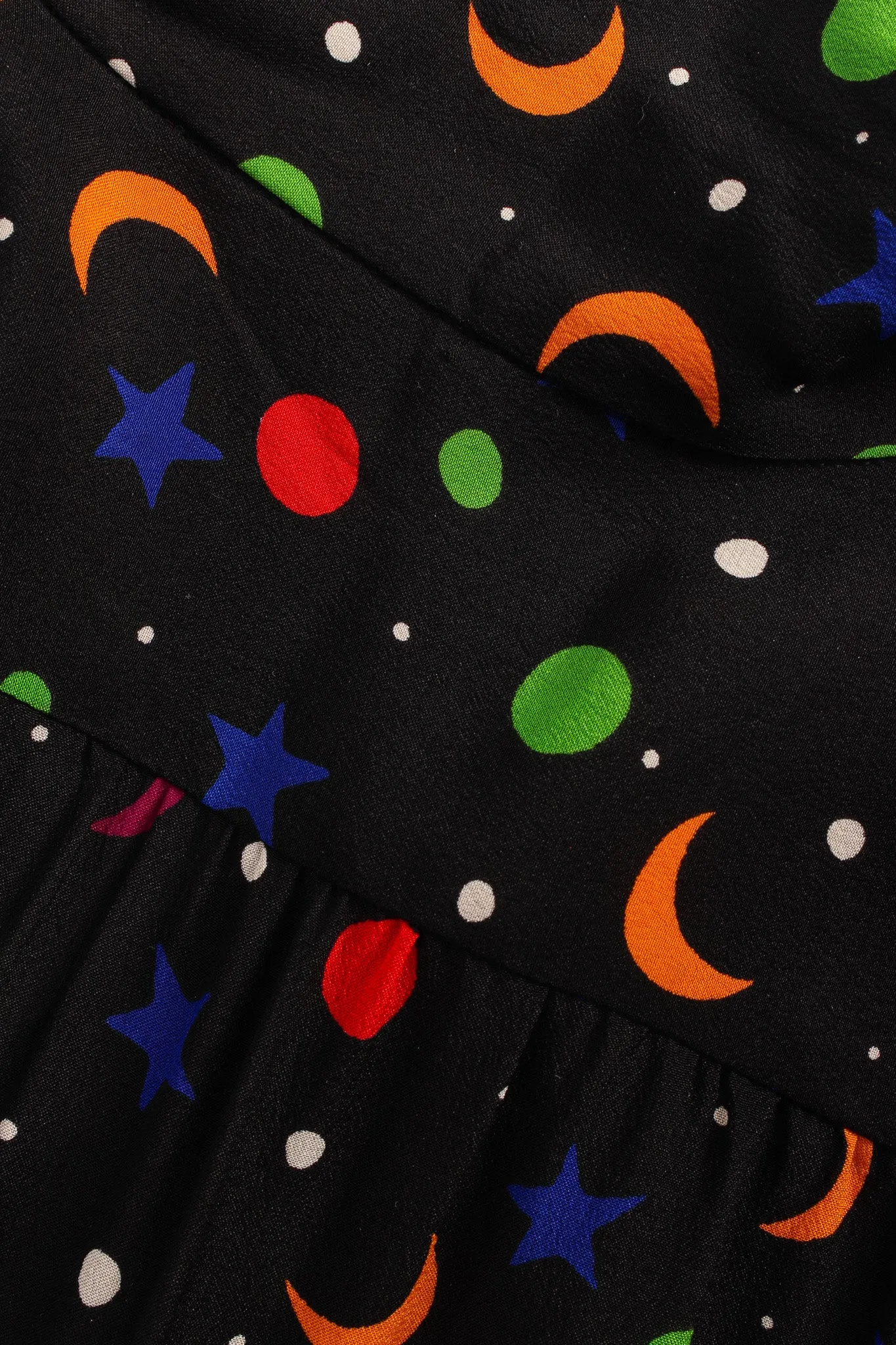 1979 S/S Rainbow Star Moon Blouse
