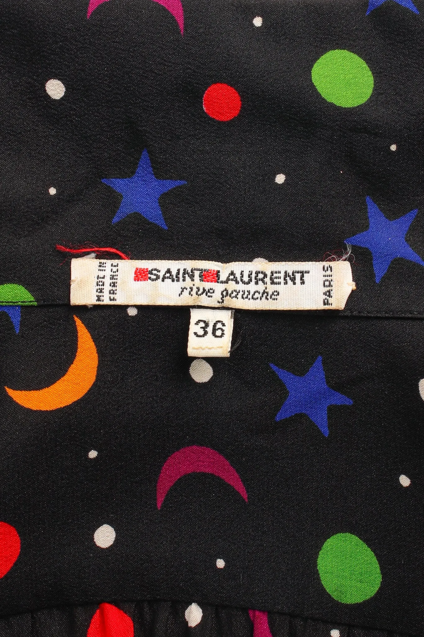 1979 S/S Rainbow Star Moon Blouse