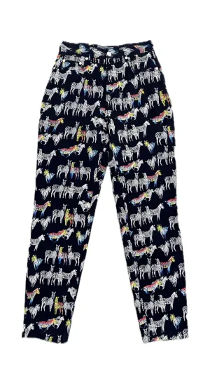 1990s Versace Jeans Couture Zebra Jeans