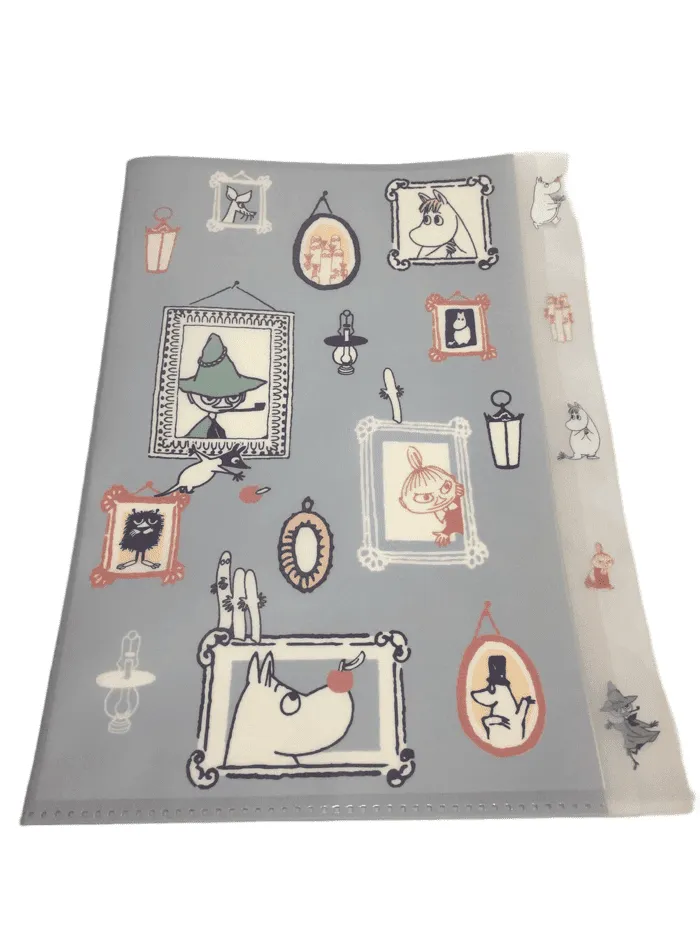 5 Index A4 Clear Plastic Folder (021)