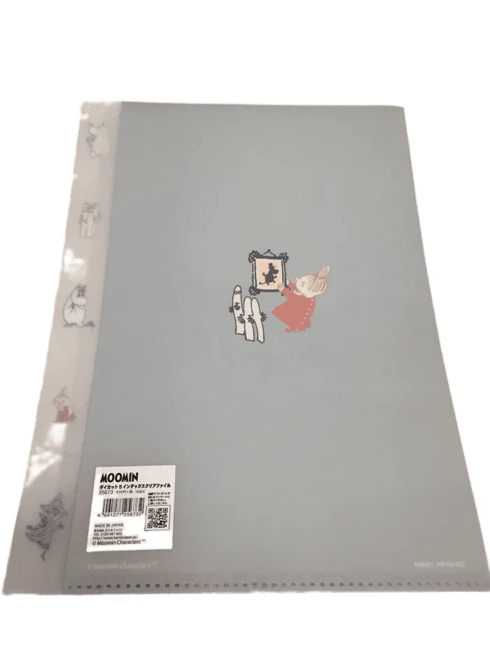 5 Index A4 Clear Plastic Folder (021)