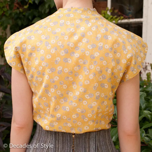 #5003 1950s Collar Confection Blouse