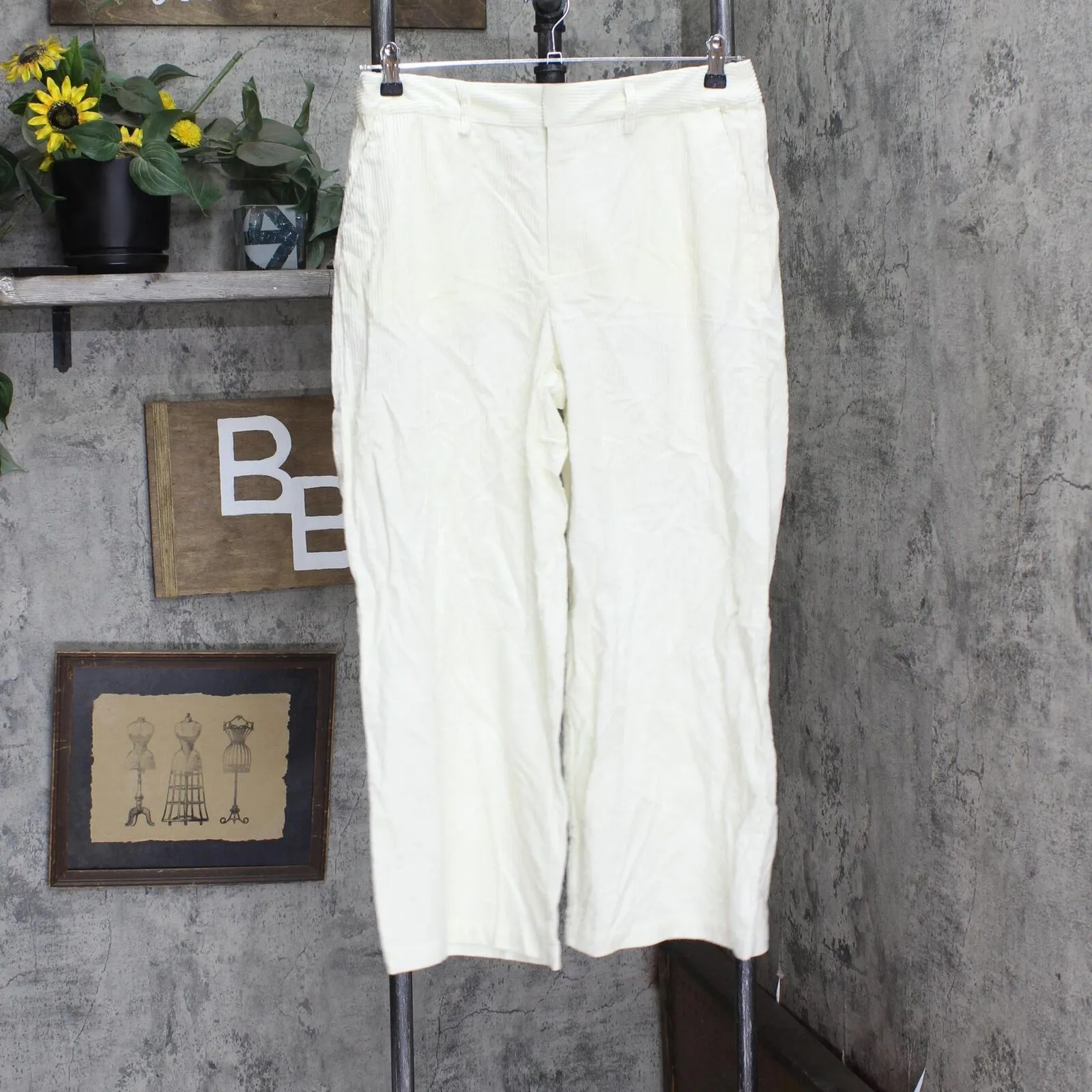 A New Day Womens Corduroy Relaxed Pants 166ecd8e4b240e Off White 12