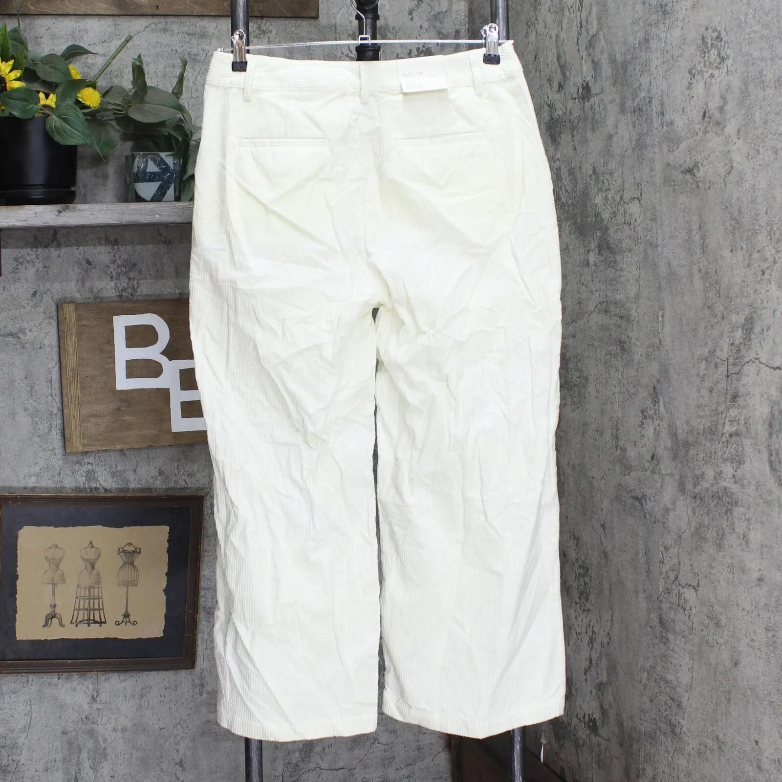 A New Day Womens Corduroy Relaxed Pants 166ecd8e4b240e Off White 12