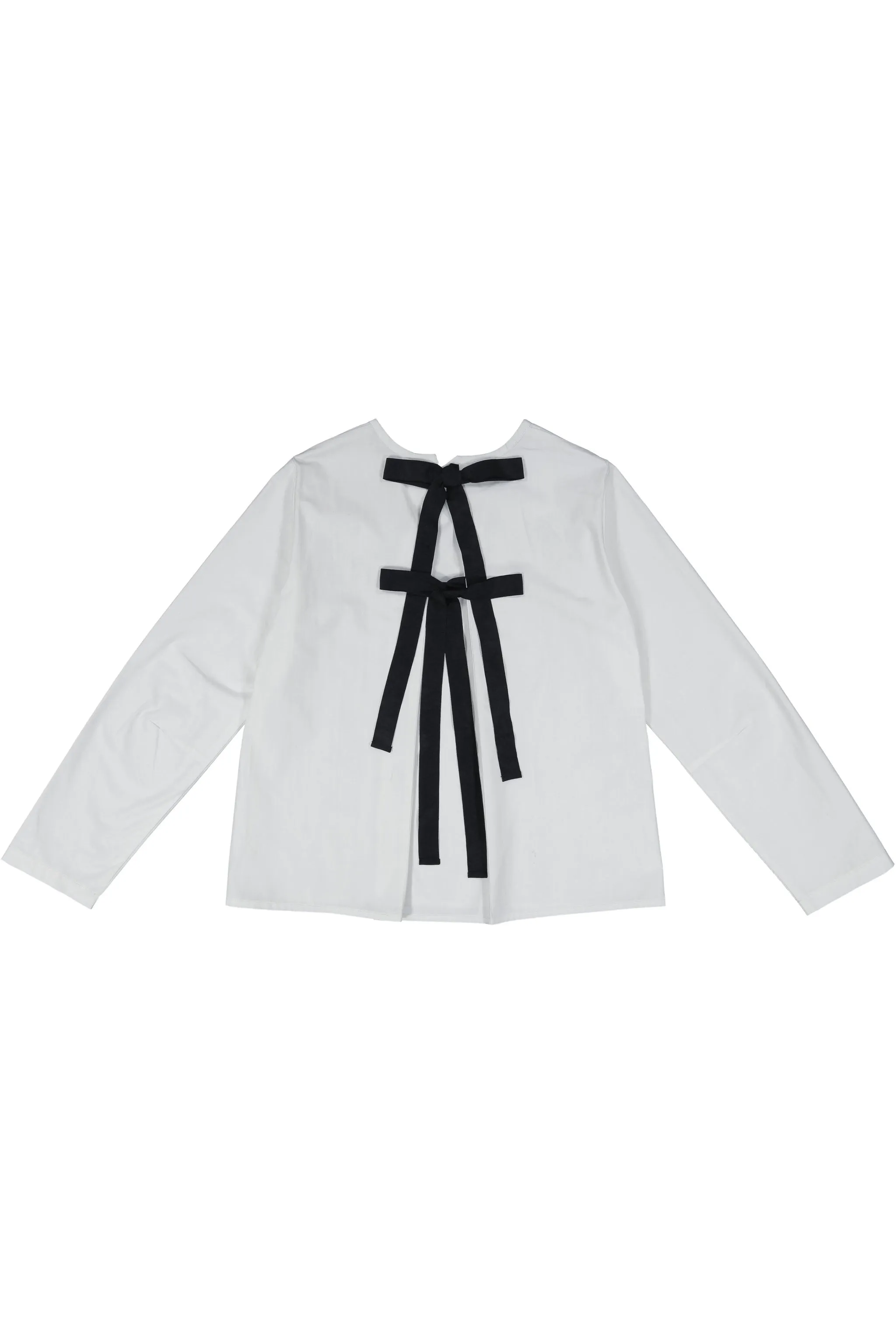 ABACO - White/Black Ties Poplin