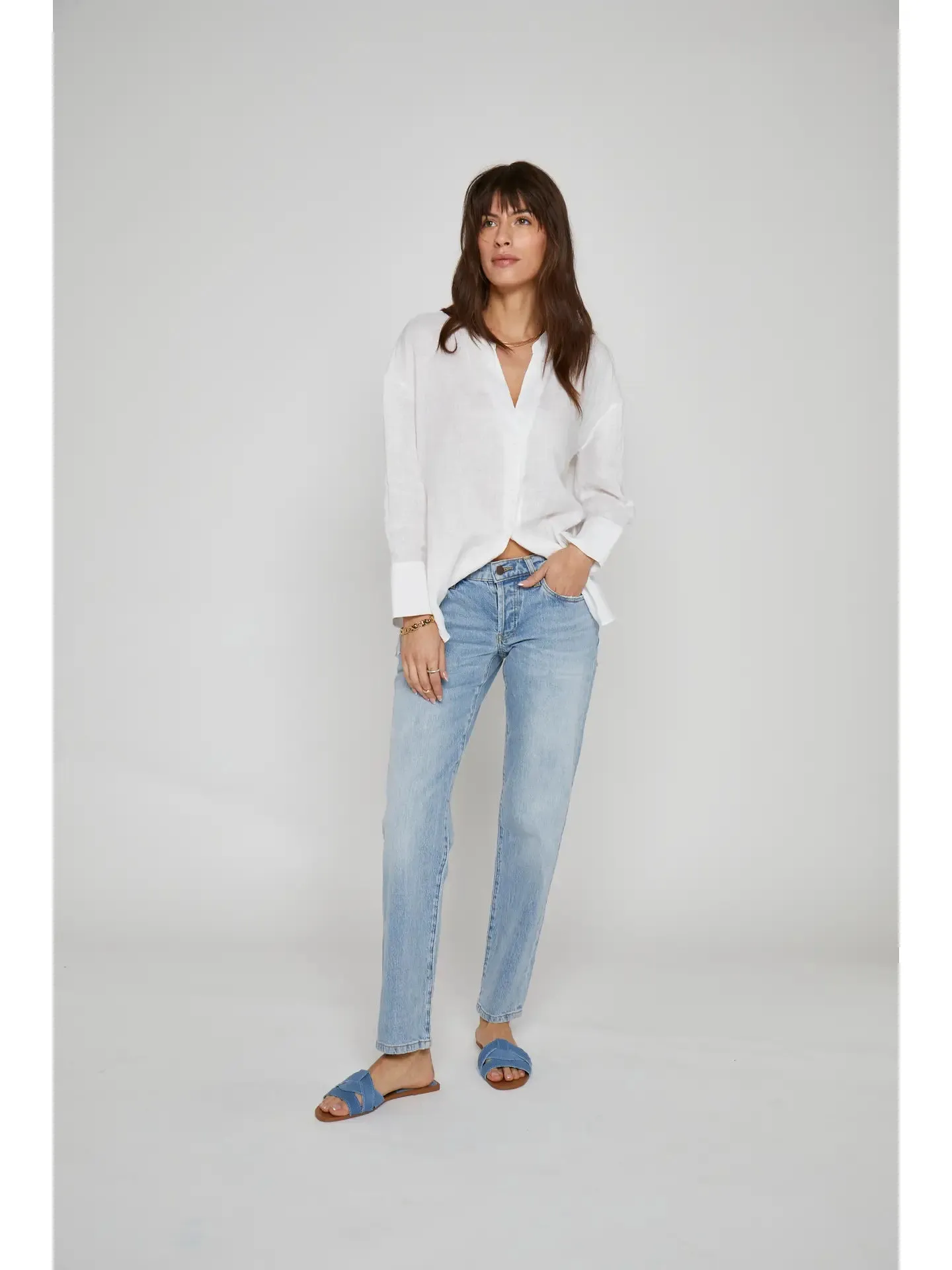 ABERDEEN HIGH RISE WIDE LEG PANTS - OLIVER LOGAN // FINAL SALE
