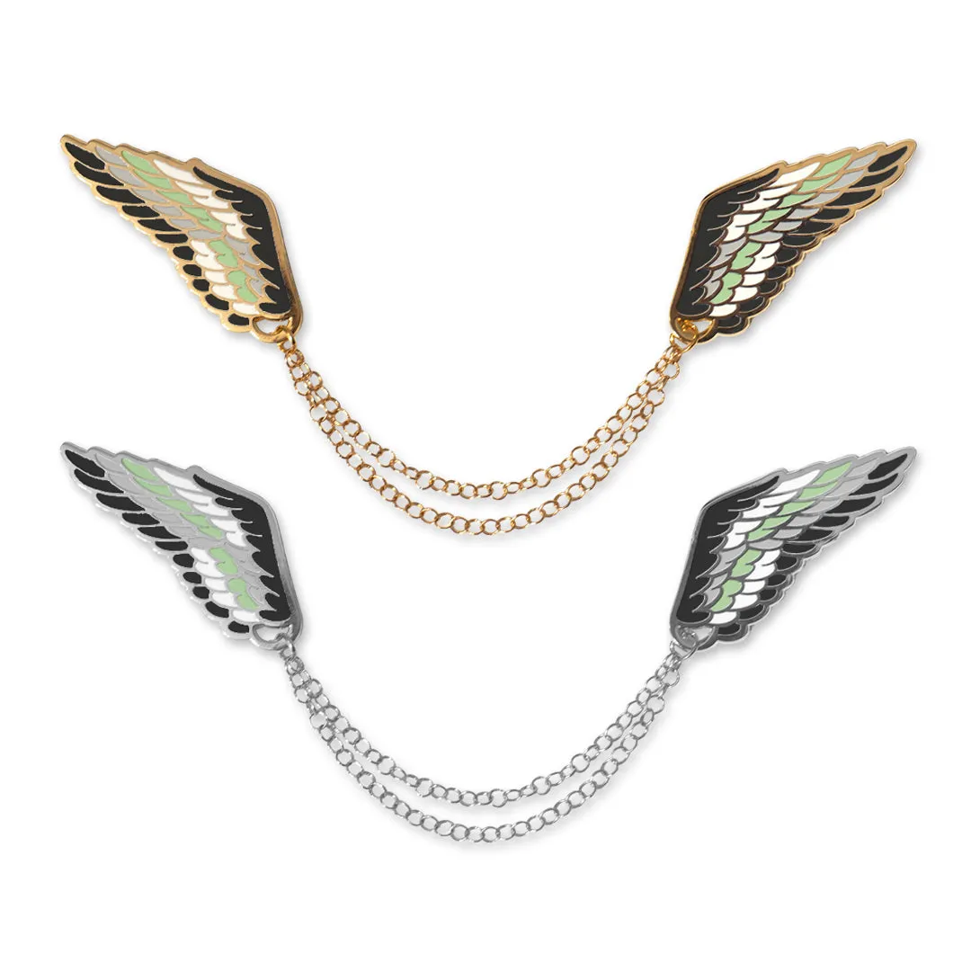 Agender | LGBTQ  connected pins