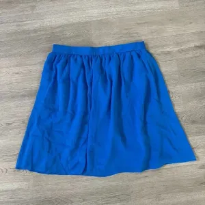 Alice   Olivia Womens Back Zip Pleated Mini Skirt Blue Size 8 Waist 29