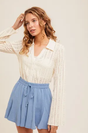 Amelia  Button Down Blouse