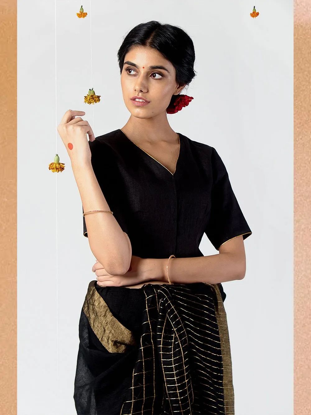 Anavila  I   v-neck-blouse