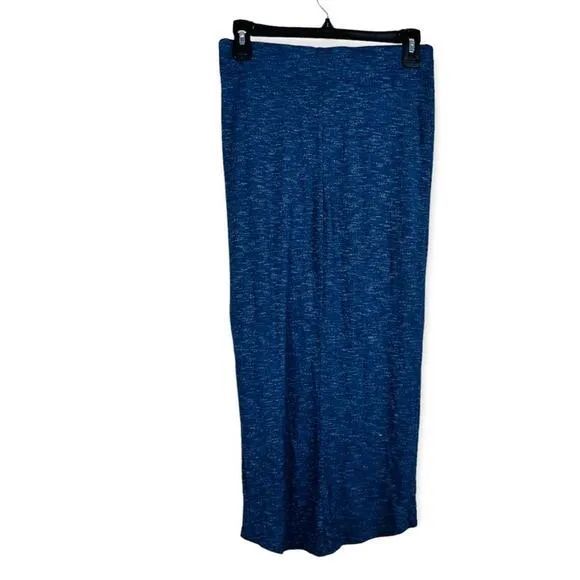 ANTHROPOLOGIE Dolan Blue Draped Faux Wrap Maleo Skirt XS Tulip NWT Boho Casual