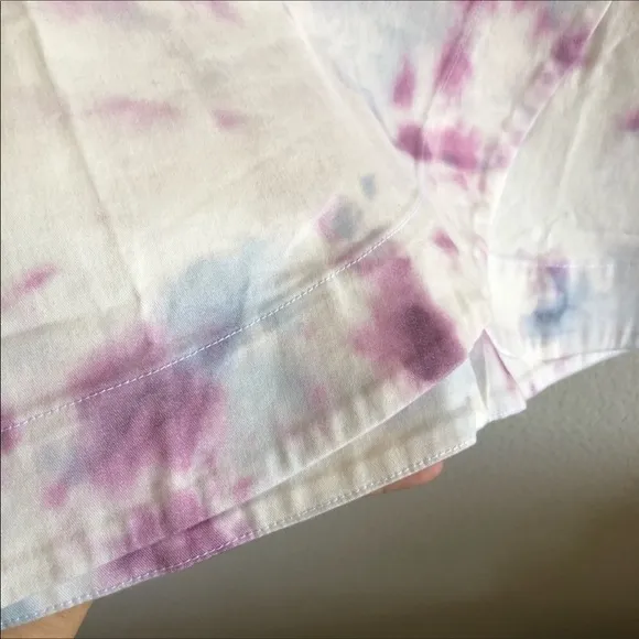 Anthropologie Kimmie Stretch Tulip Tie-Dye Skirt Size 2