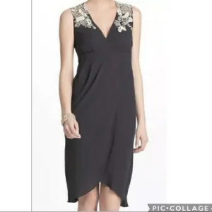 Anthropologie Meadow Rue tulip embroidered dress 4 EUC