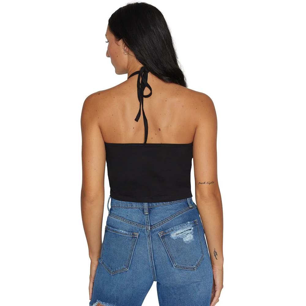 Arizona State ASU Black Halter Top
