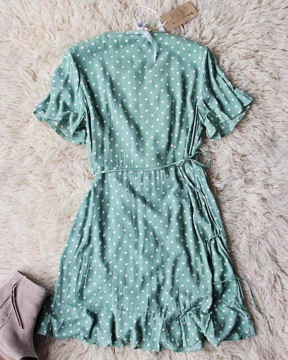 Astilbe Wrap Dress
