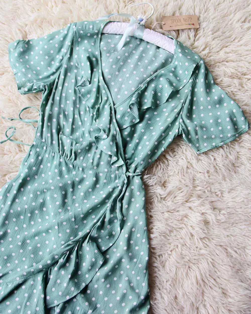 Astilbe Wrap Dress