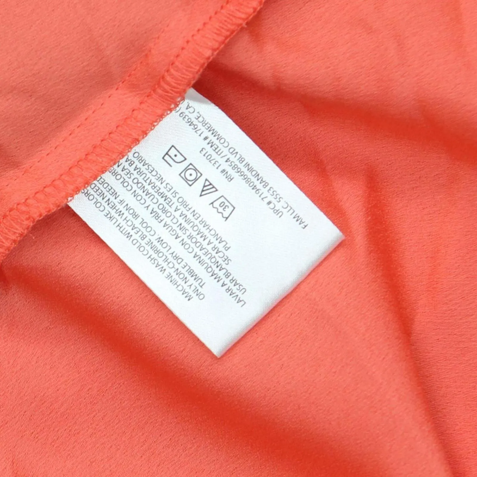 Banana Republic Womens Sleeveless Woven Blouse V-Neck Shirt Top Coral Red XL