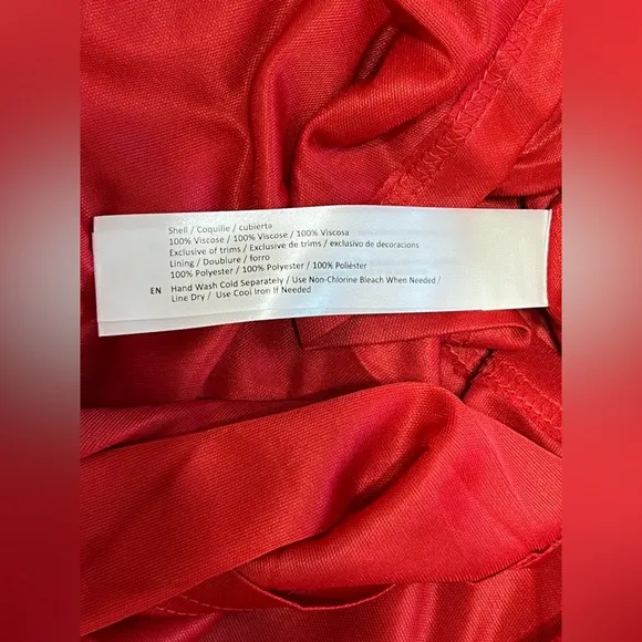 Band Of The Free JOSETTE RED PUFF SLEEVE MINI DRESS Size Medium