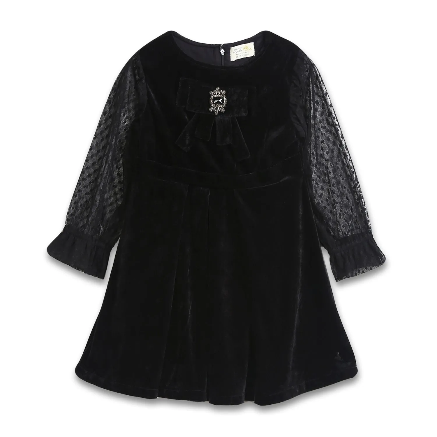 Beaded Flair Party Dress