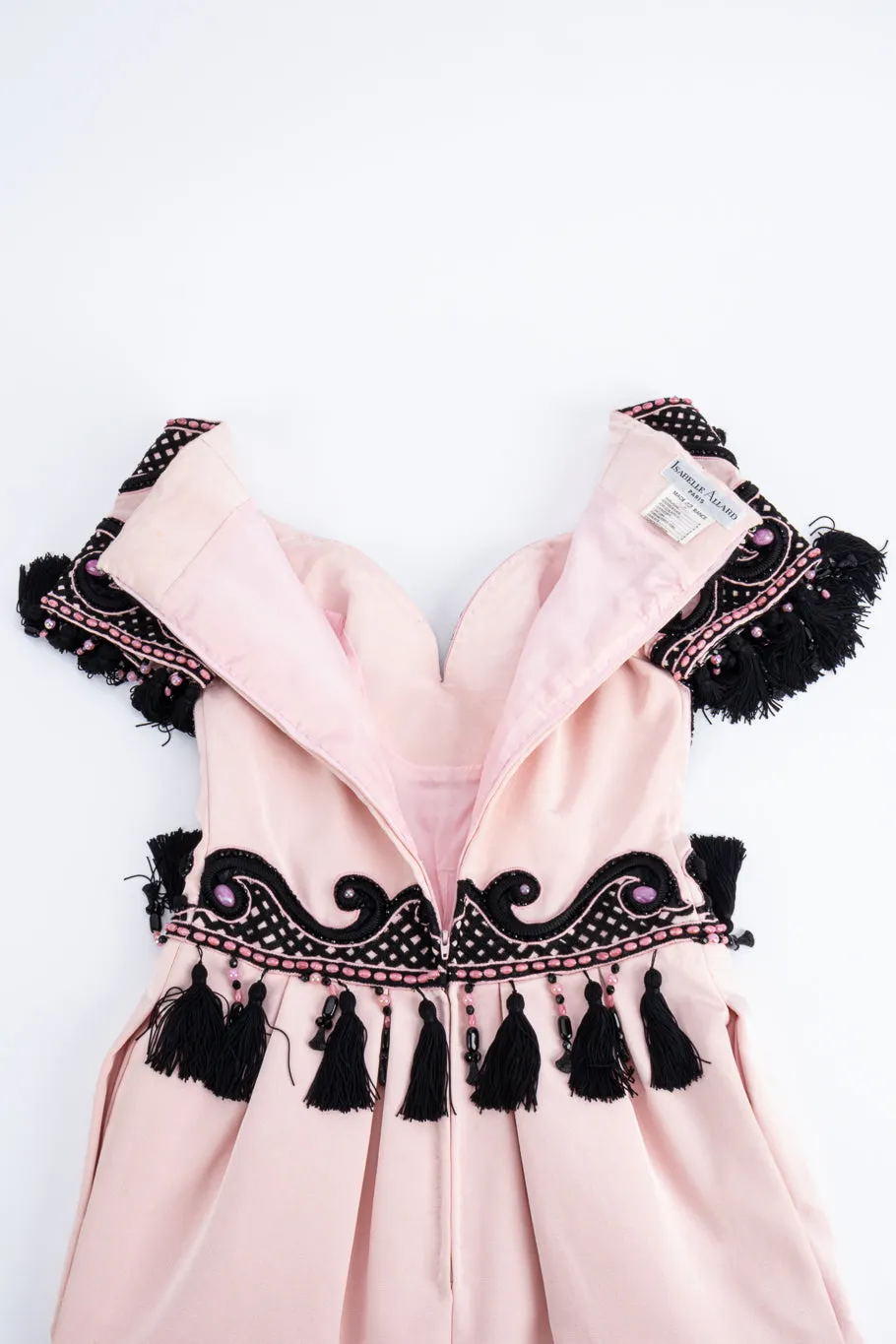 Beaded Tassel Cocktail Dress