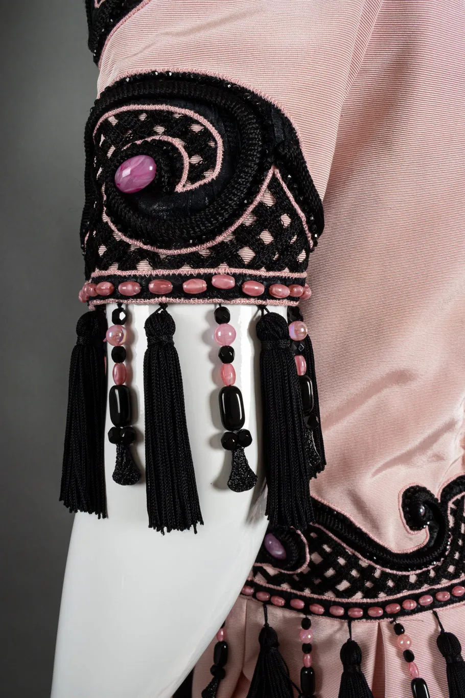 Beaded Tassel Cocktail Dress