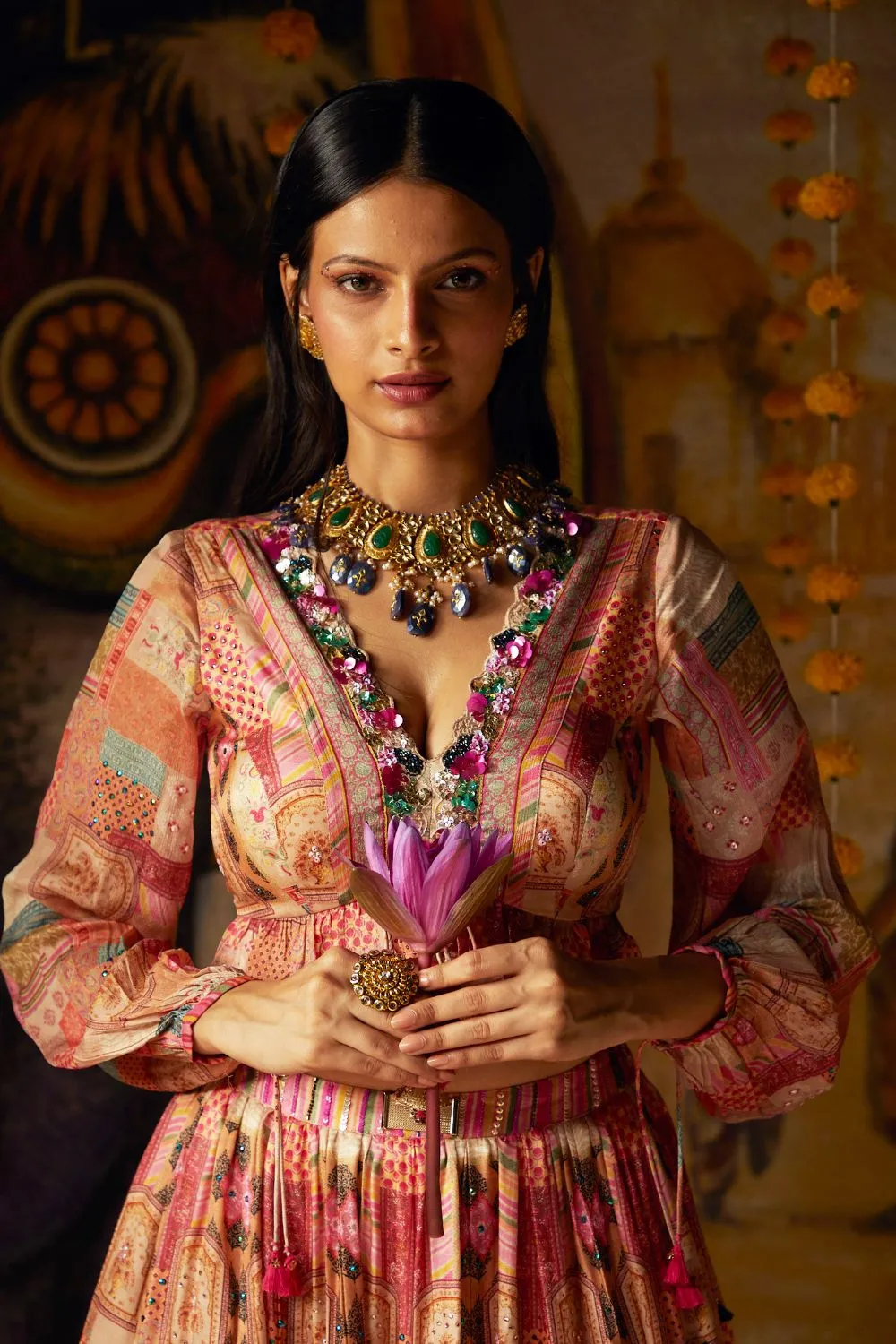 Beige Lehenga Sets