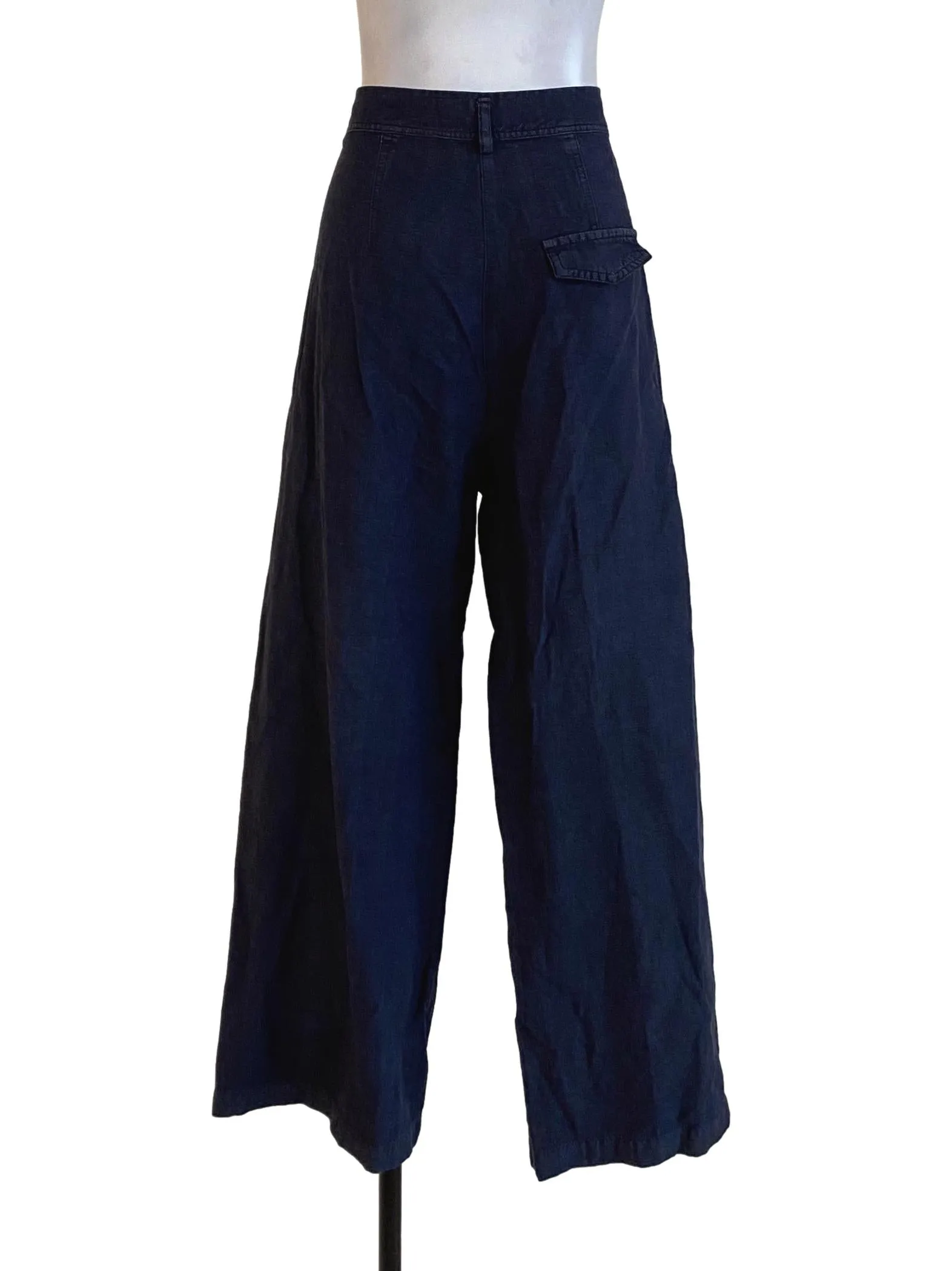 Black Cotton Pants TEM