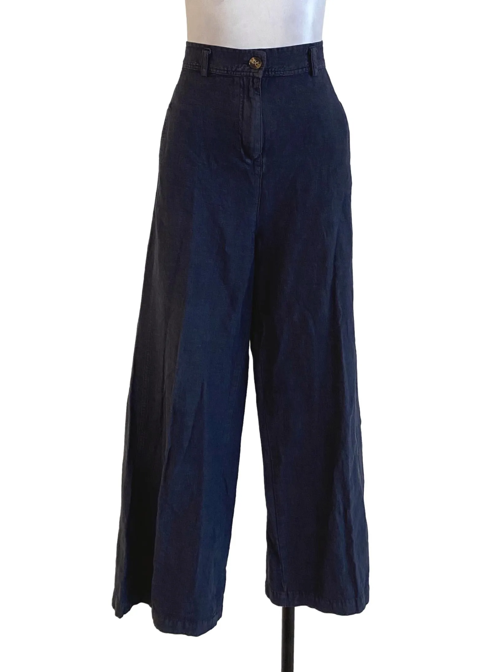 Black Cotton Pants TEM
