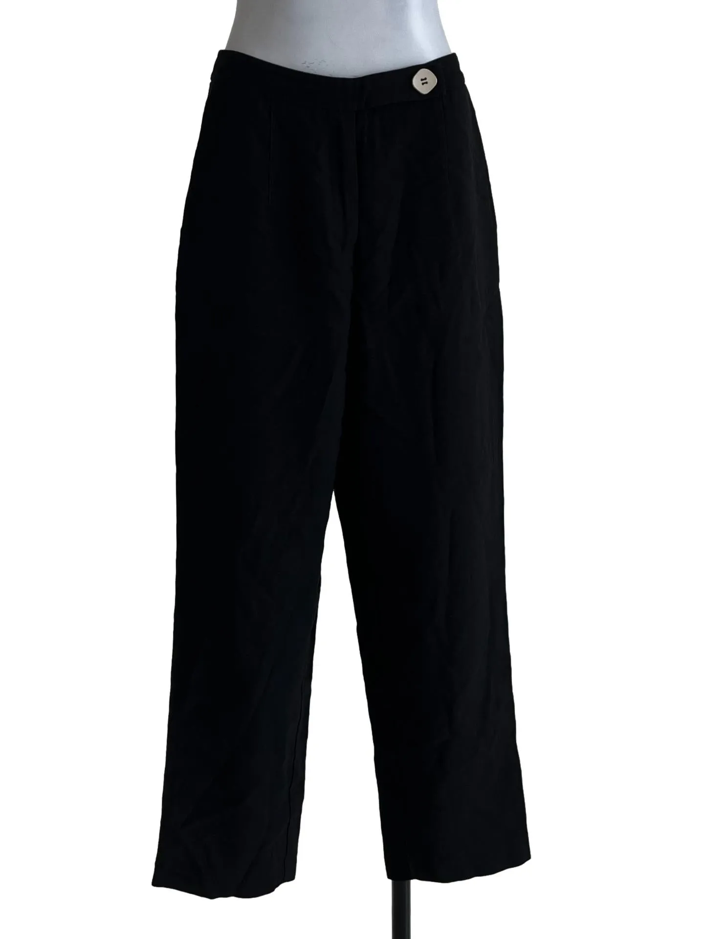Black Plain Pants OSN