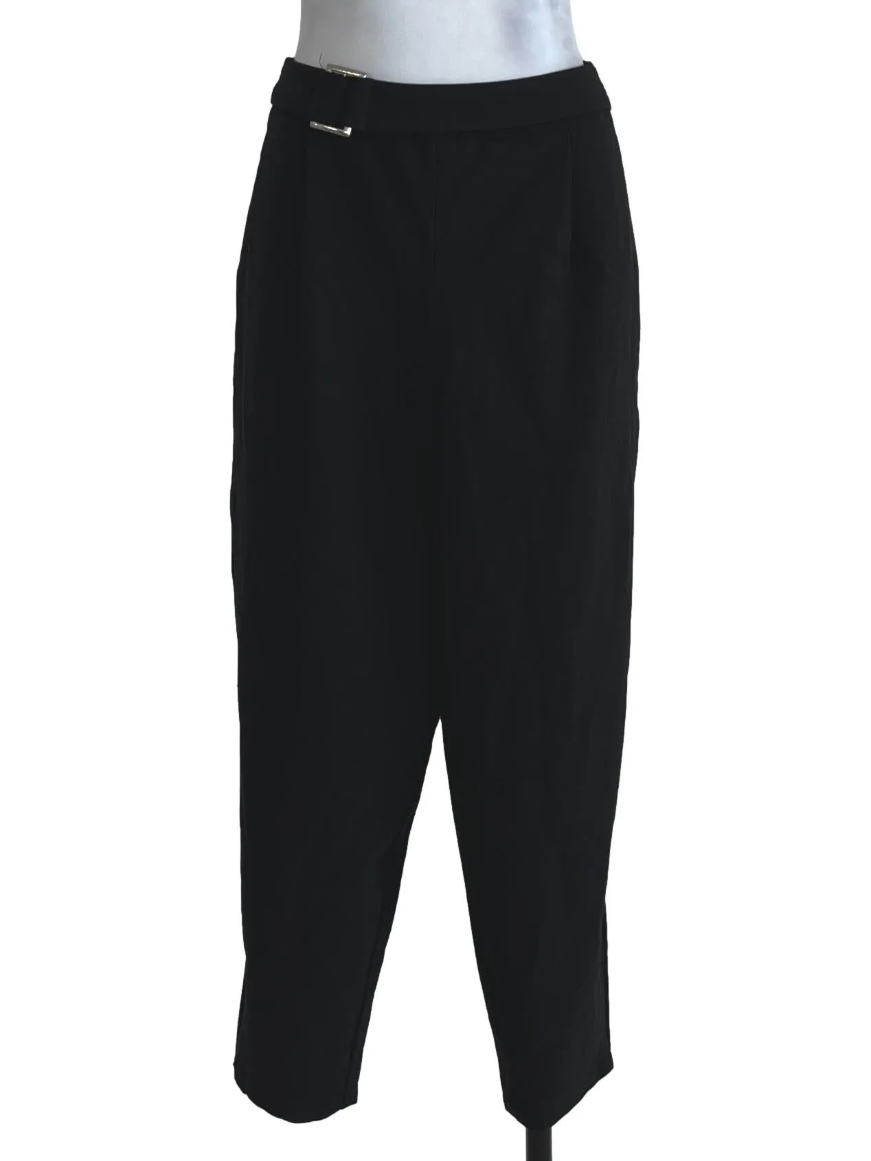 Black Plain Pants