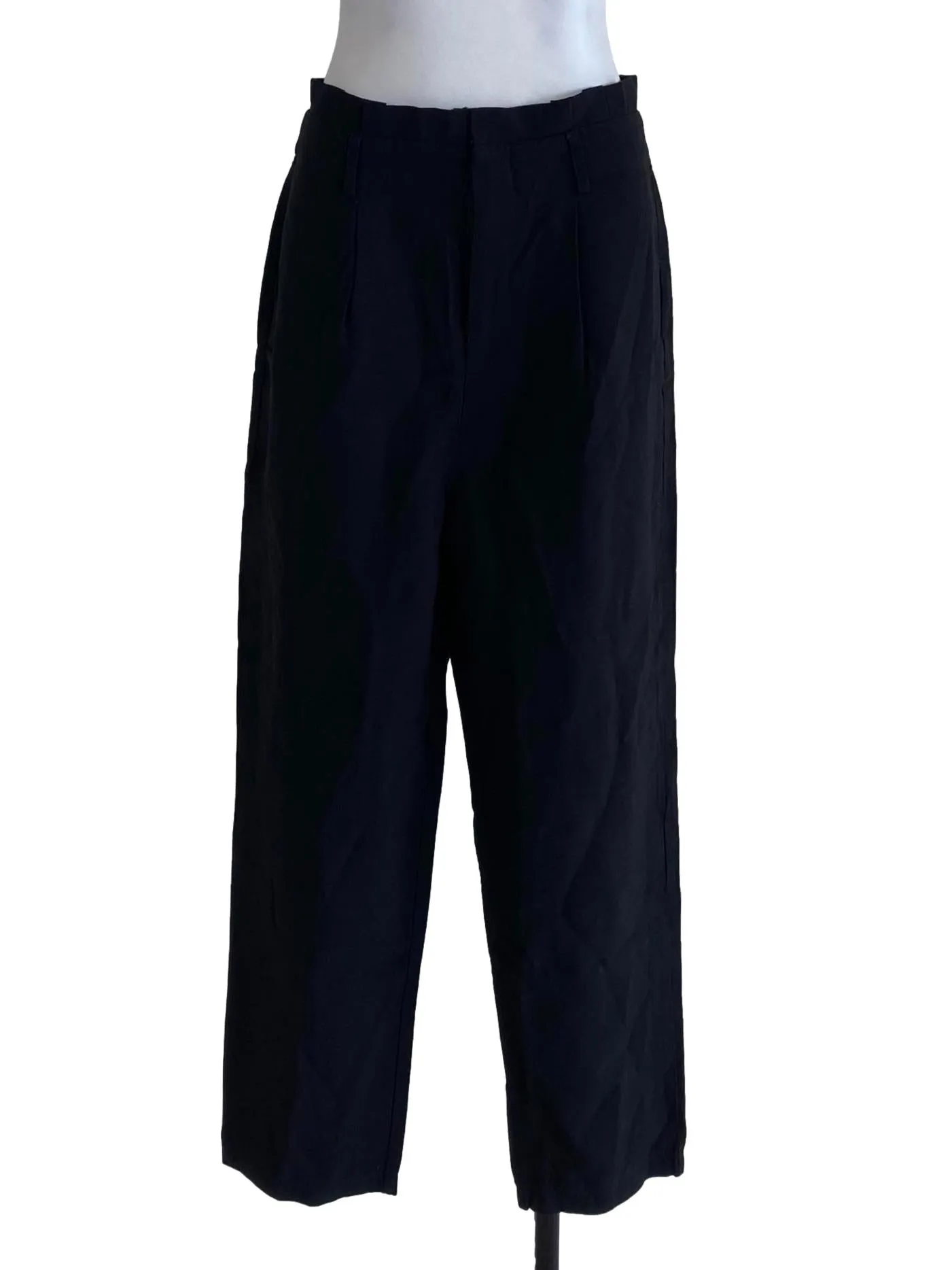 Black Plain Pants