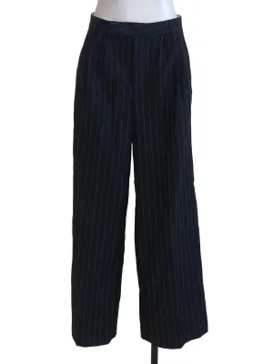 Black Stripes Pants