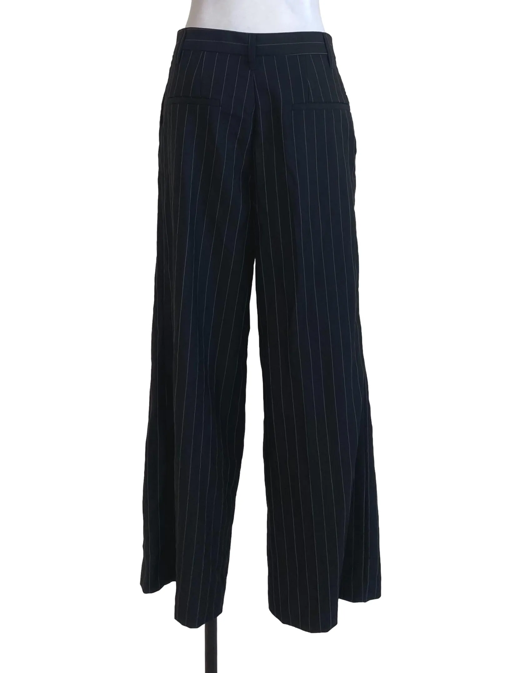 Black Stripes Pants
