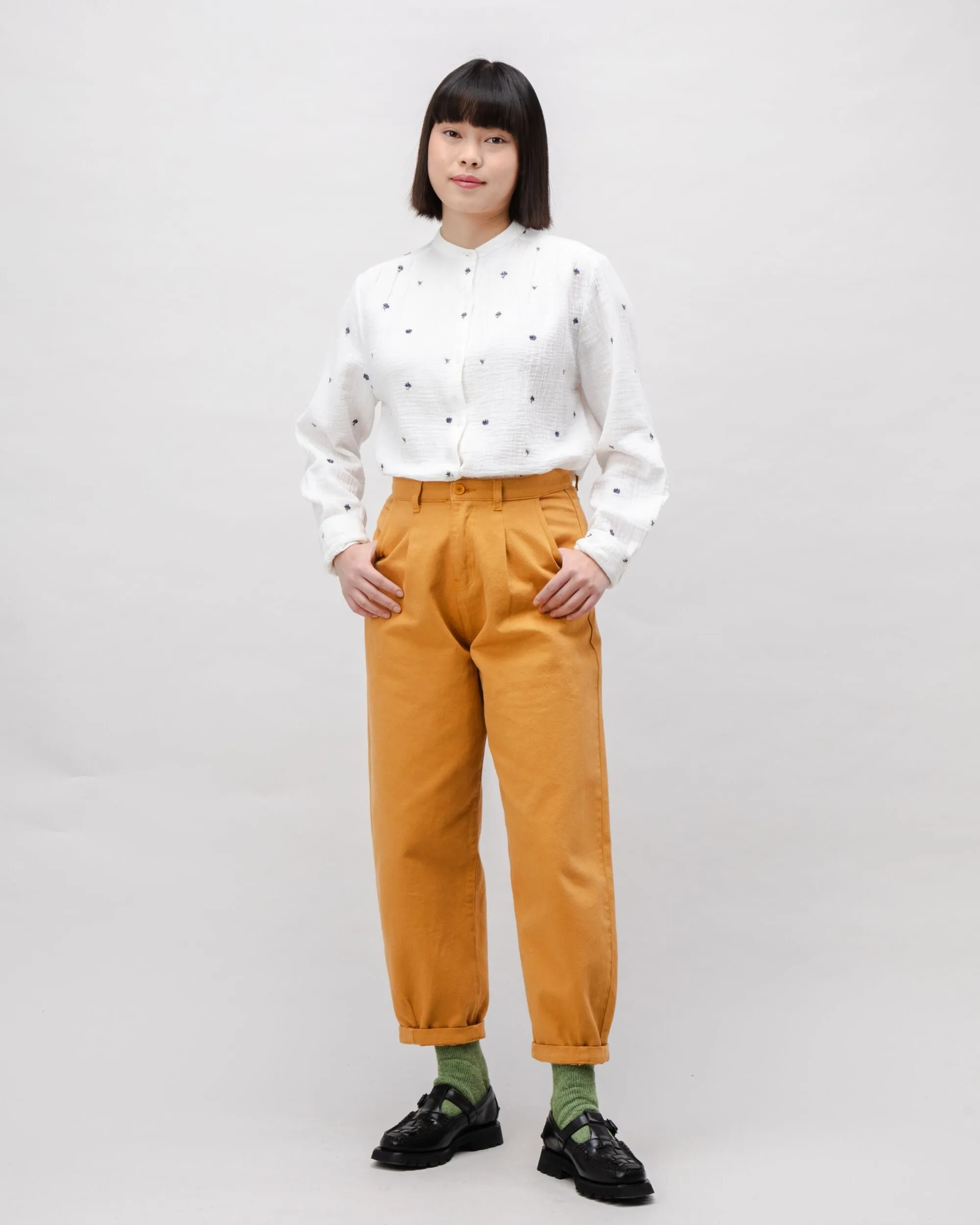 Bloom Boho Cotton Blouse Ecru