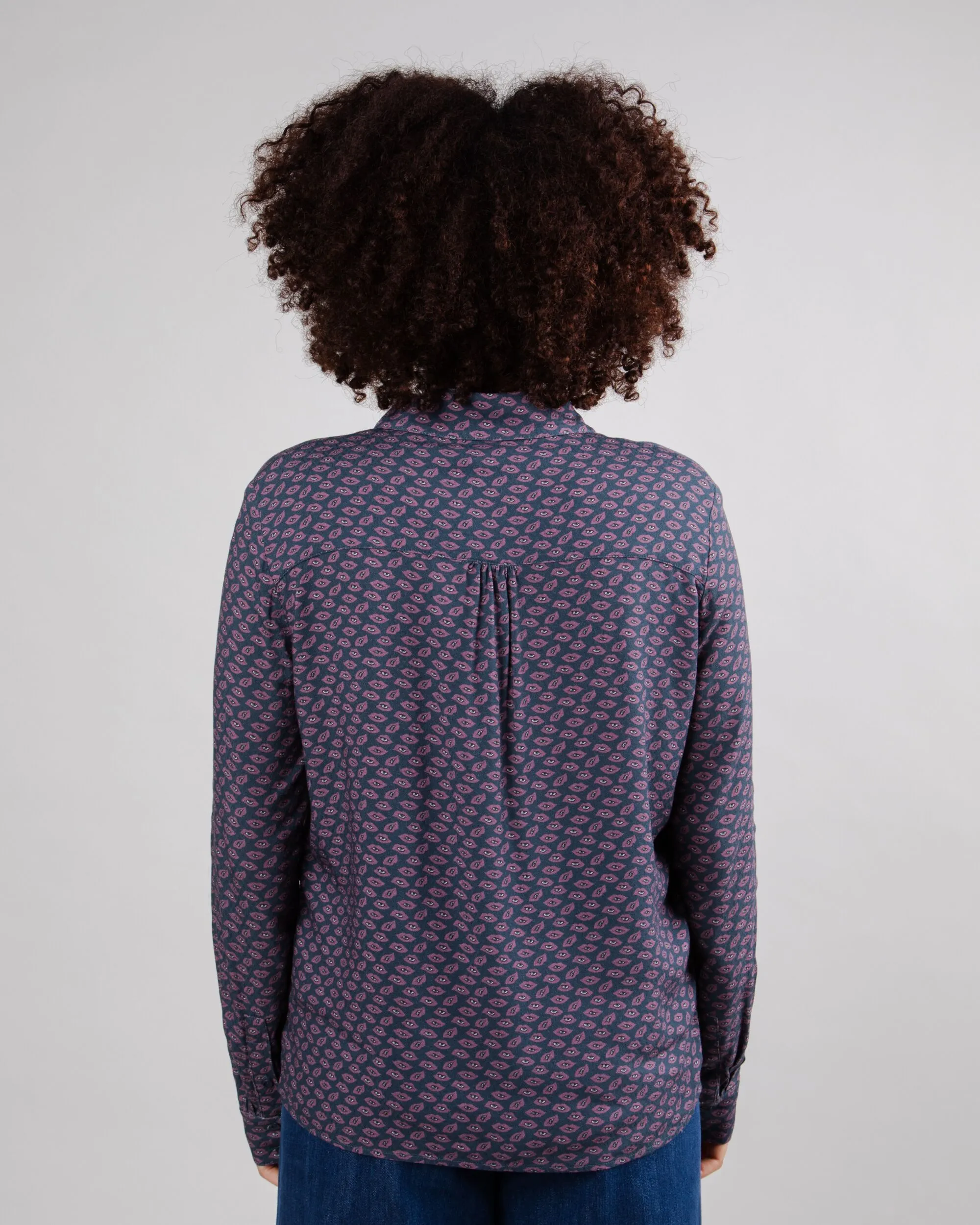 Blusa Lips Prune