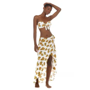 BODY GLOVE PLAYFUL LENA SKIRT COVER UP PEARL
