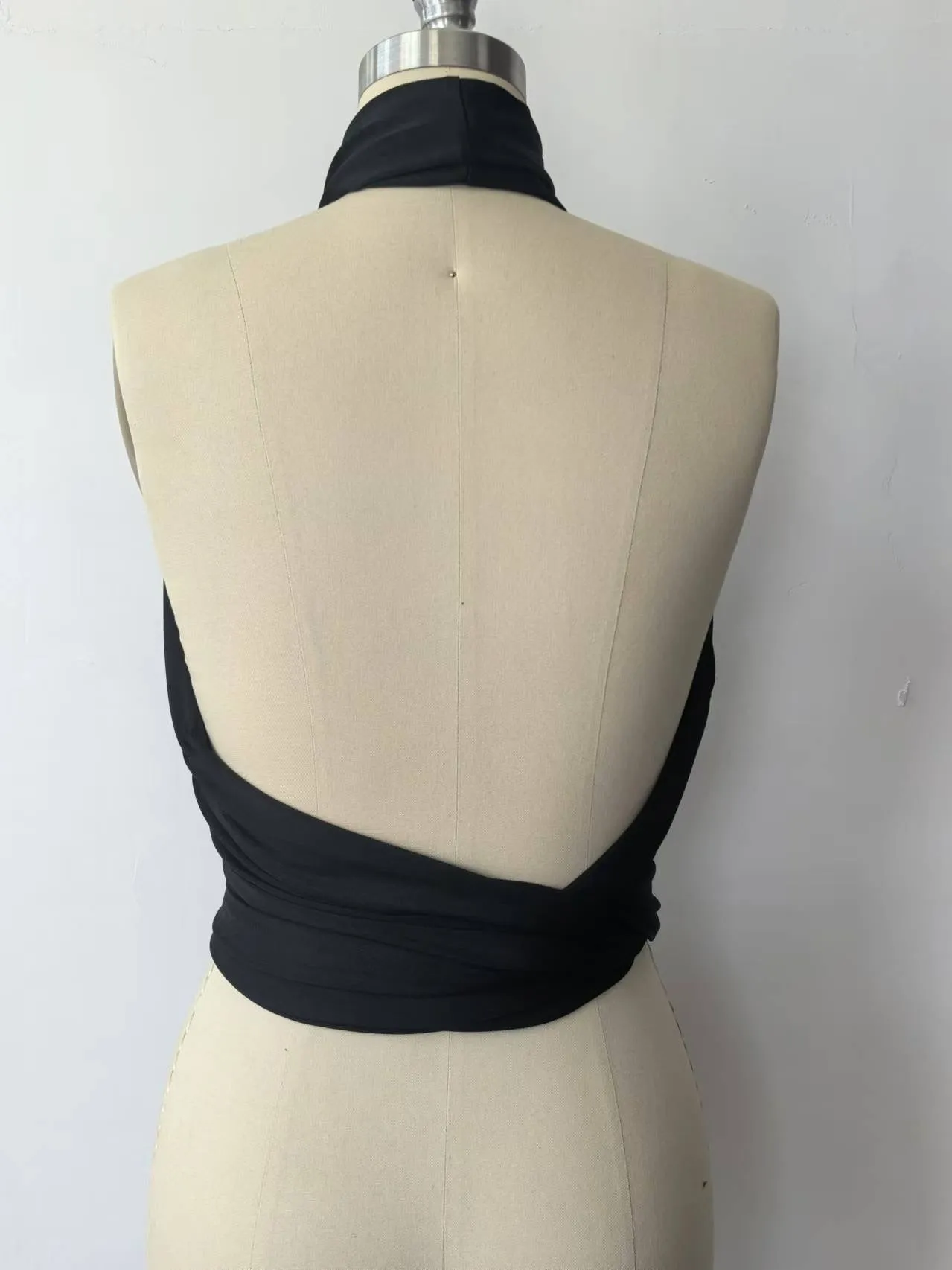 Bound wrap top