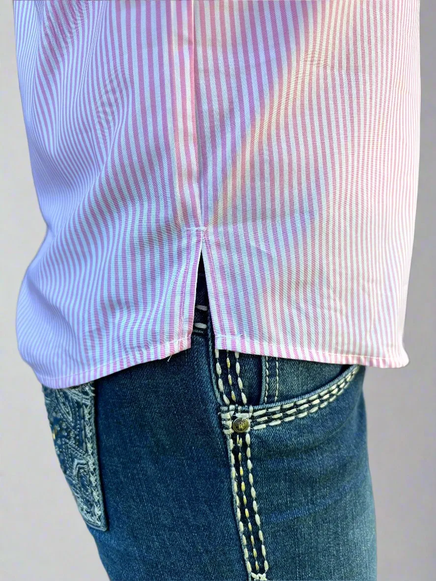 Brooke - Long Sleeve Cotton Blouse