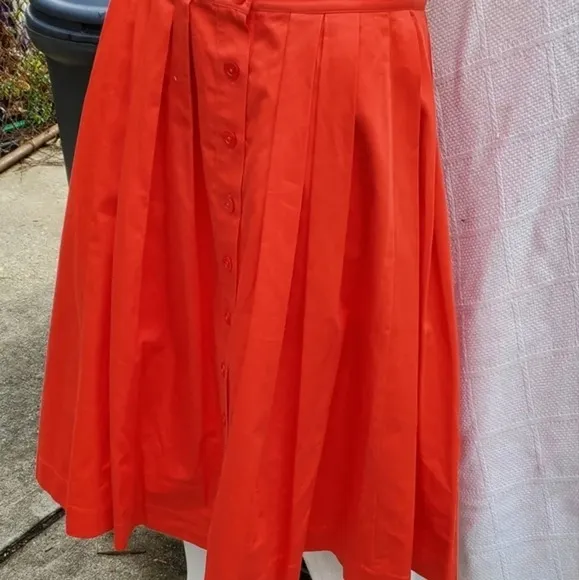 Brooks Brothers‎ Holiday Pleated skirt 10 NWT