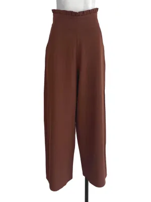 Brown Plain Pants
