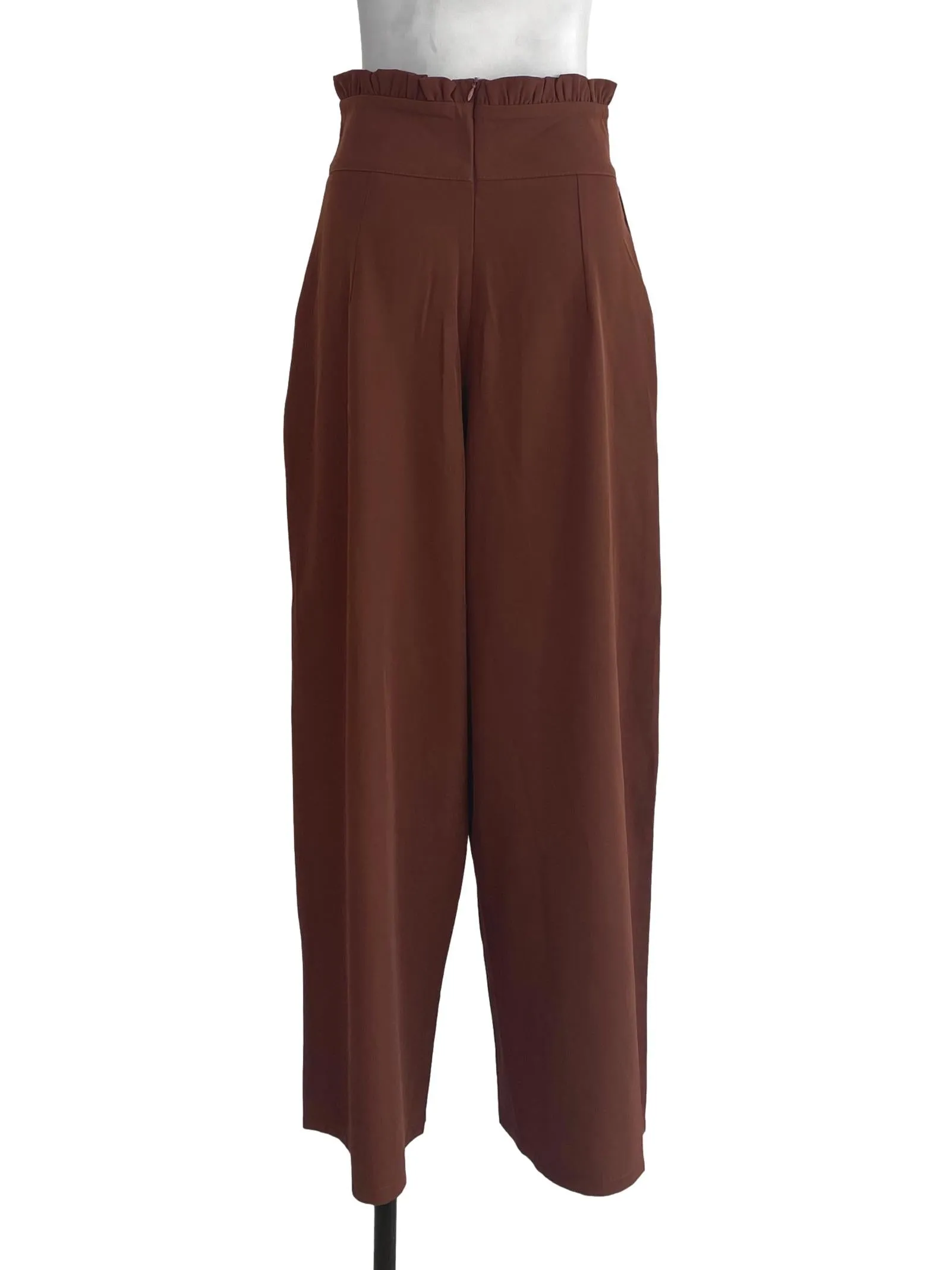 Brown Plain Pants