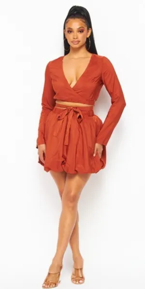 Bubbly Skirt Set