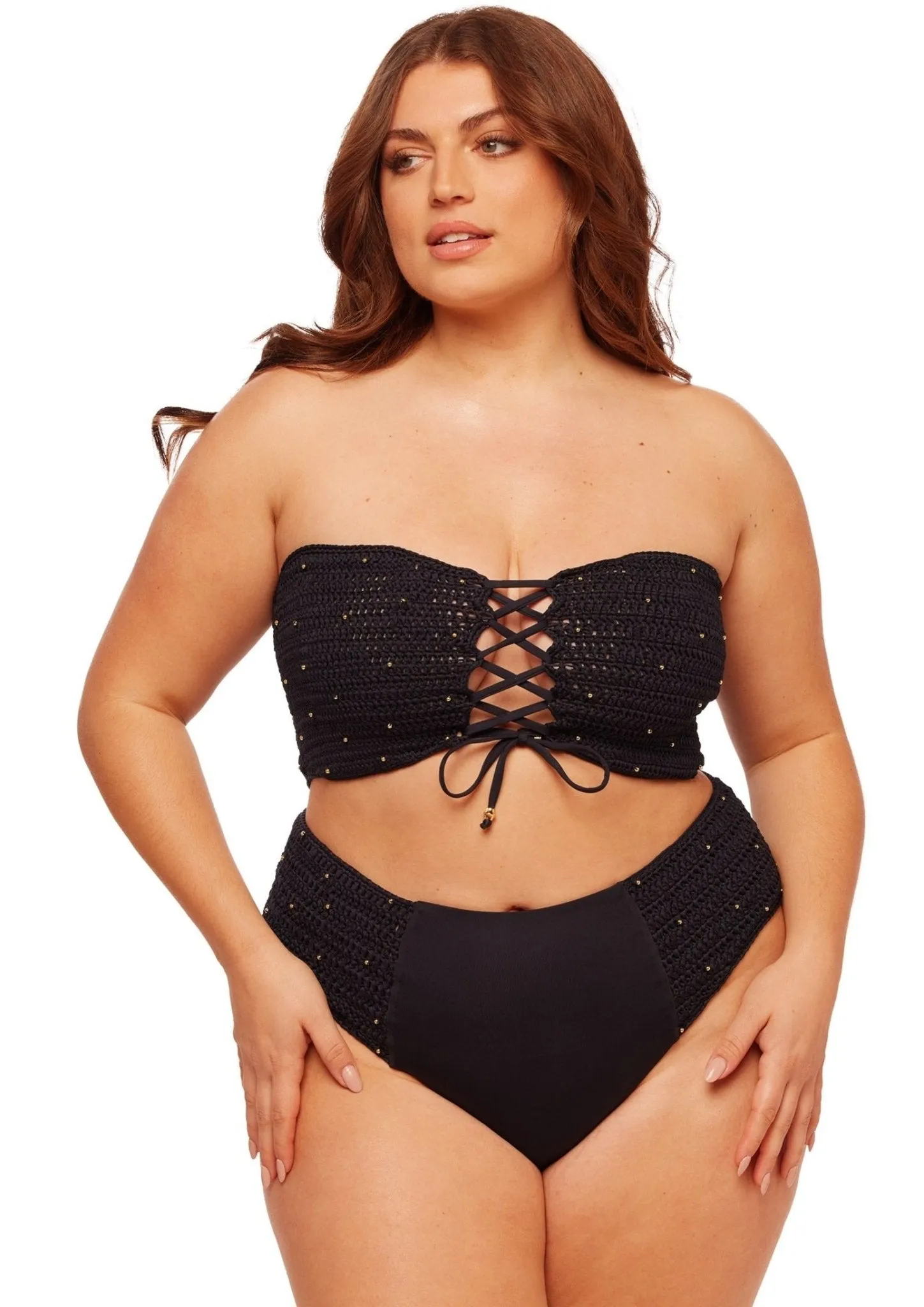 Cancun Top - Midnight Black